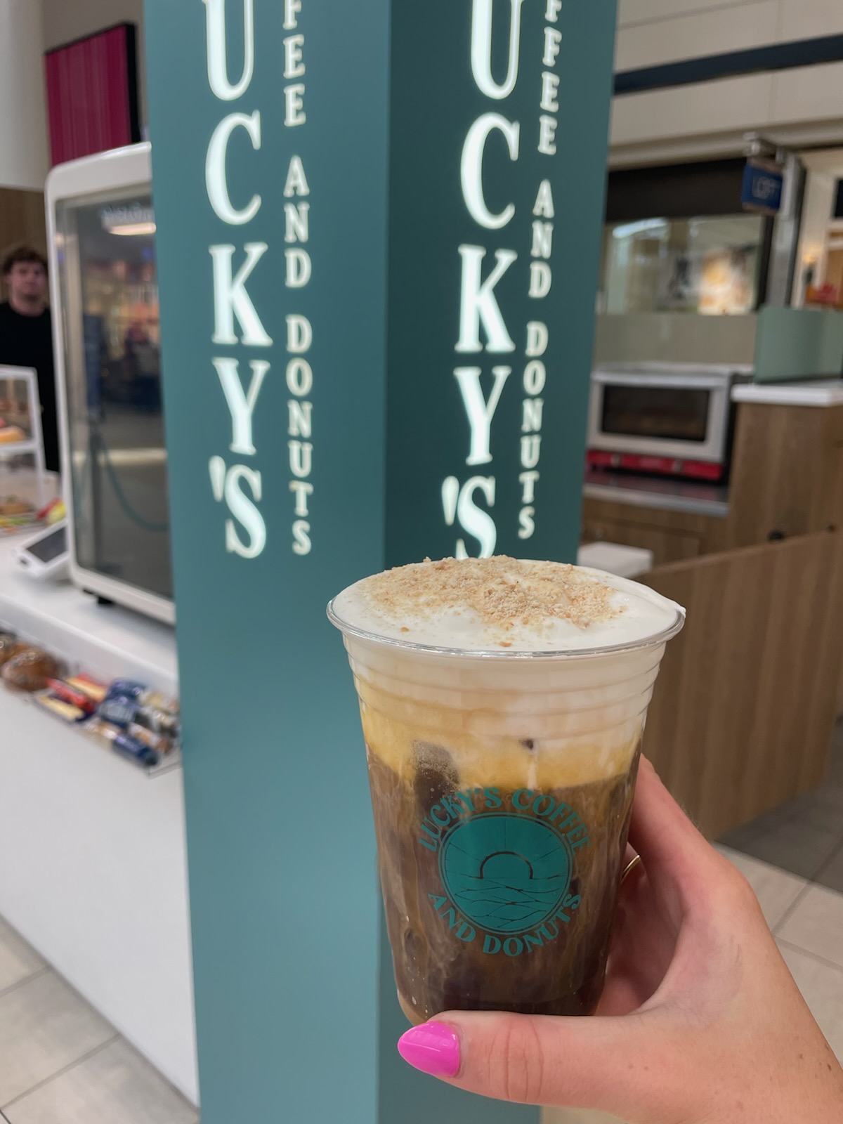 Lucky's drink