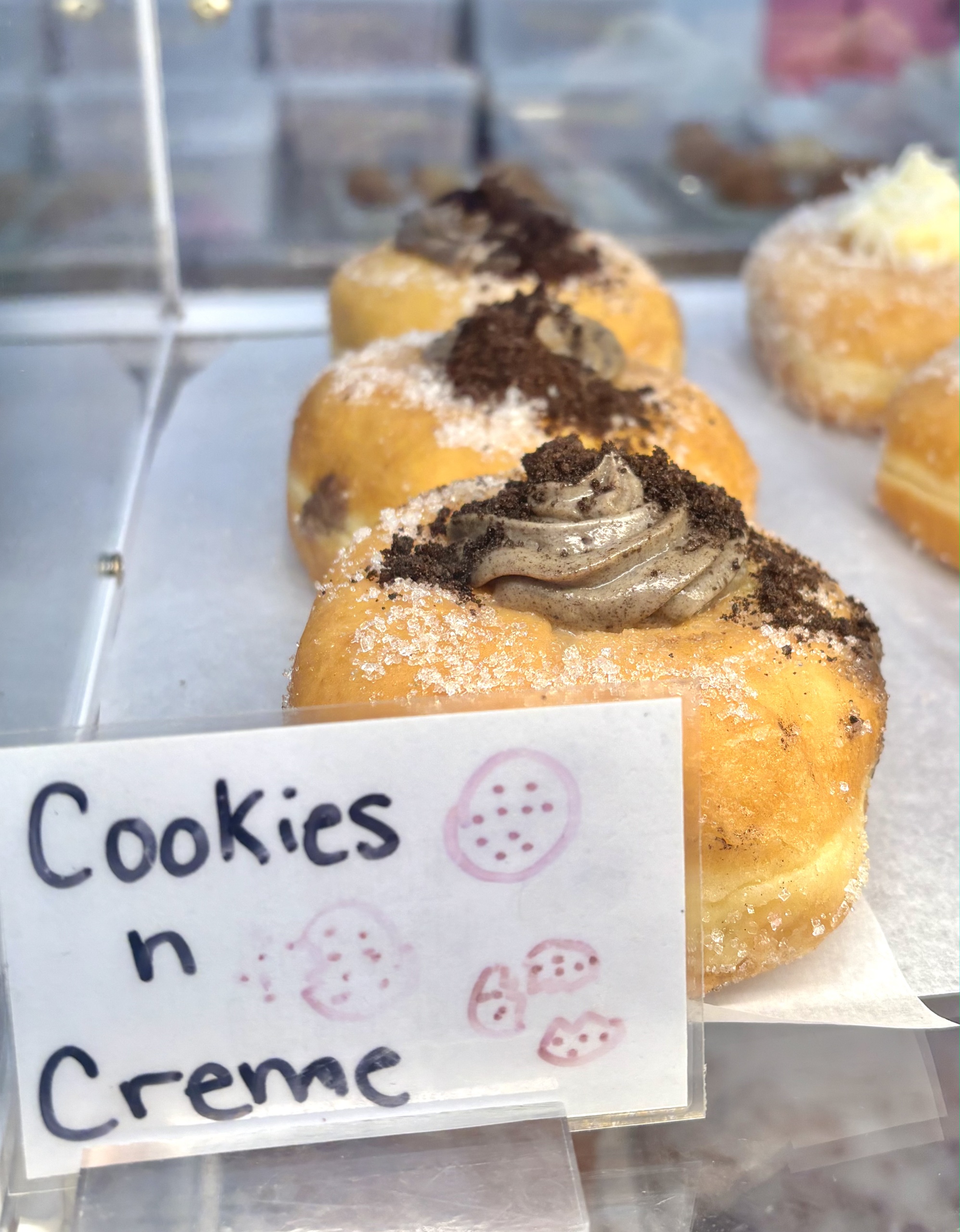 Tiramisu and Strawberry Nutella donuts